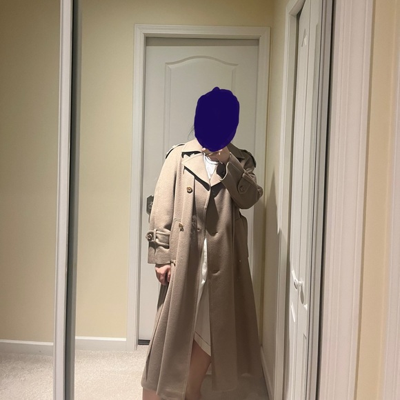 Vintage Wool and Cashmere Coat - Picture 3 of 7